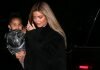 Stormi Webster, 2, Twins With Mom Kylie Jenner In Bright Red Dress On Christmas Eve Kylie Jenner, Stormi Webster